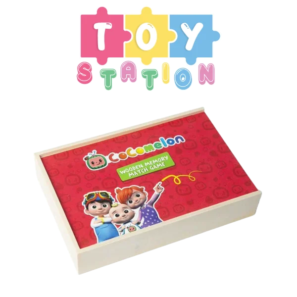 Cocomelon Wooden Memory Match Cards 1